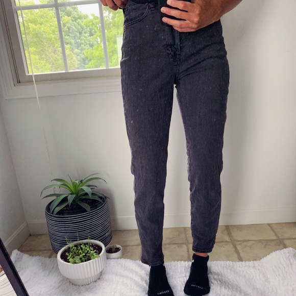 h&m ultra high waist mom jeans size 2 - Picture 2 of 10